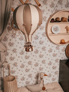Kinderzimmer Deko - Heissluftballon M/L Beige